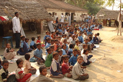 Children in the village